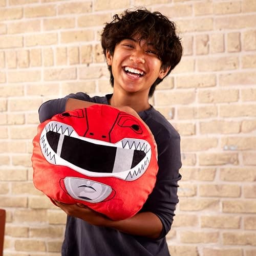 Club Mocchi Mocchi- Mighty Morphin Power Rangers Plush - Red Ranger Plushie - Power Rangers 30th Anniversary Squishy Plushies - 15 Inch thumbnail 8