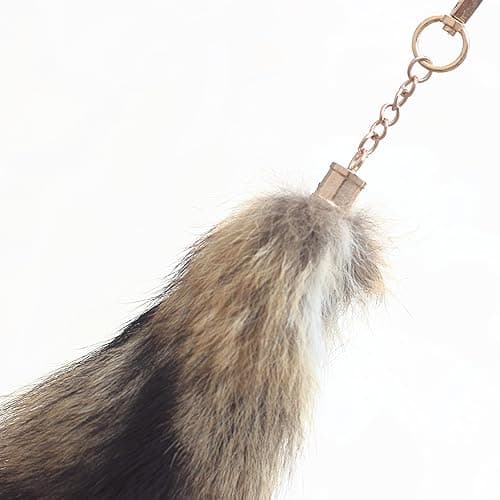 Chunxiao Fluffy Fox Tail Fur Cosplay Toy Cyote Prairie Wolf Tail thumbnail 6