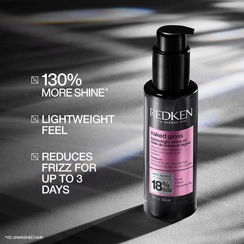 Redken Naked Gloss Shine Hair Oil  thumbnail 4