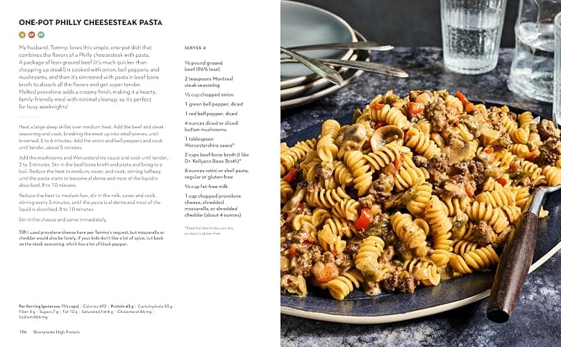 Skinnytaste High Protein: 100 Healthy, Simple Recipes to Fuel Your Day: A Cookbook thumbnail 6