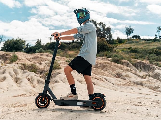 Hiboy S2 Pro/S2 Max Electric Scooter for Adults, 500W Motor, 40-65KM Long Range ＆ 30KM/H, 10'' Tires, Dual Braking & Shock Absorption System, Foldable Commuter Electric Scooter thumbnail 9