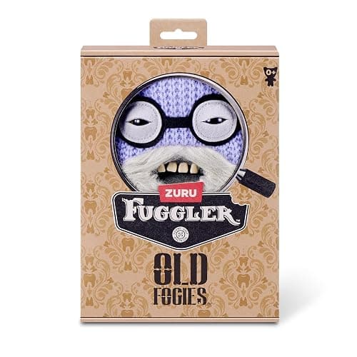 Fuggler Old Fogies 9-Inch Plush Toy (Mr Needles) by ZURU – Funny Ugly Monster Stuffed Animal with Human-Like Teeth, Collectible Plush for Kids, Tweens, Teens, Adults & Weird Toy Lovers thumbnail 4