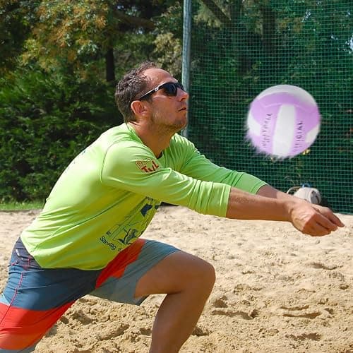 ABAJI Volleyball Official Ball Thicker PU Waterproof Anti-Explosion 15+ Years Kids Girls Boys Indoor Training Game Outdoor Sand Beach Pool Play Pump Needle thumbnail 2