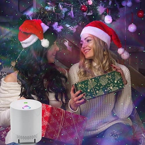 Galaxy Projector Star Projector, Northern Lights Projector with Remote Control, Adjustable Color, Brightness and Movement Speed, Night Light Projector for Adults, Bedroom, Living Room thumbnail 6