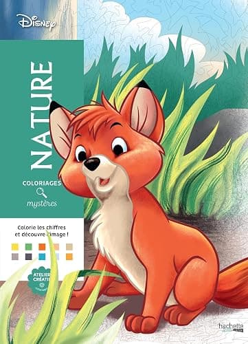 Coloriages mystères Disney - Nature - Image 1