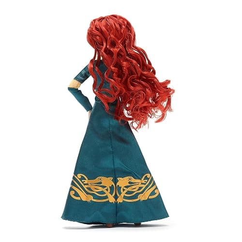 Disney Store Official Bambola Classica Merida, Ribelle - The Brave, 29 cm, Bambola snodabile con Vestito Regale; Spazzola per Capelli Giocattolo Inclusa. Prodotto Adatto a Bimbi dai 3 Anni in su thumbnail 8
