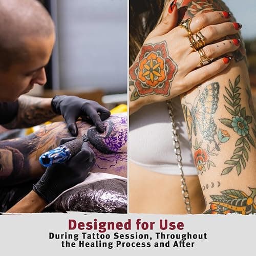 Hustle Butter Tattoo Aftercare 5oz Tattoo Balm, Heals + Protects New Tattoos and Rejuvenates Older Tattoos - 100% Vegan Cream No-Petroleum thumbnail 6