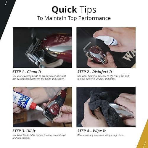 Wahl Professional Blade Ice Spray, Blade Coolant, 14 fl oz | Clipper Cool Spray Can, Lubricant and Cleaner in One, Reduces Friction and Heat, Safe for Plastics thumbnail 5