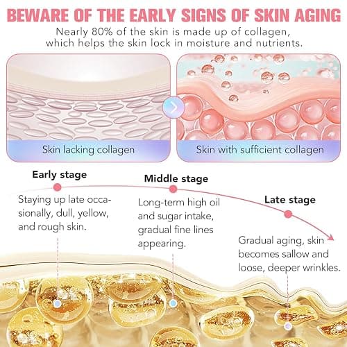 Shuangjia Collagen Night Wrapping Mask with Brush 2.53 fl.oz, Collagen Overnight Wrapping Peel Off Facial Mask Pack, Reduces Sagging & Dullness - Hydrolyzed Collagen For Glowing Skin, For Glass Skin thumbnail 6