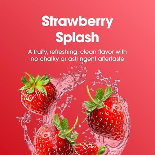 Optimum Nutrition Pro Quench, 10g Clear Protein, 10g Collagen peptides & Electrolyte Powder Drink Mix, Strawberry, 20 Servings, 520 Grams (Packaging May Vary) thumbnail 3