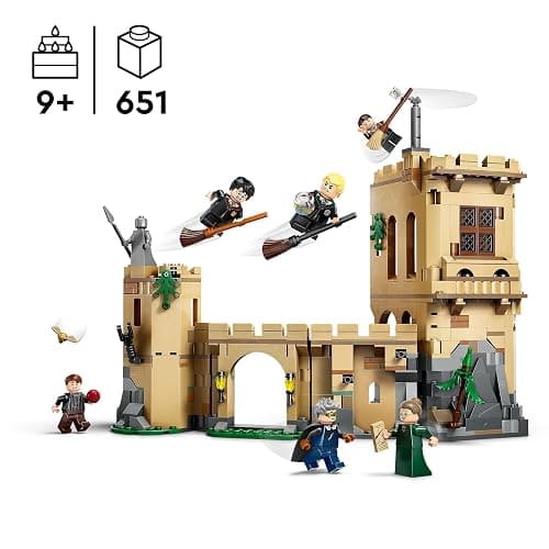 LEGO Harry Potter Le château de Poudlard : Les Cours de vol - Inclut 6 minifigurines Collector Dont Drago Malefoy et professeure McGonagall - Jeu de rôle pour garçons et Filles dès 9 Ans 76447 thumbnail 3