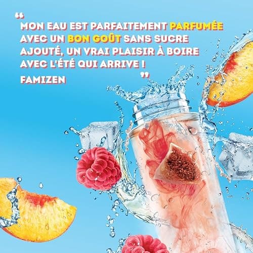 Lipton, Infuse à Froid, Infusion à Froid, Goût Citron & Menthe, Idéale pour le Thé Glacé, Ingrédients d'Origine 100% Naturelle, 15 Sachets Pyramid thumbnail 5