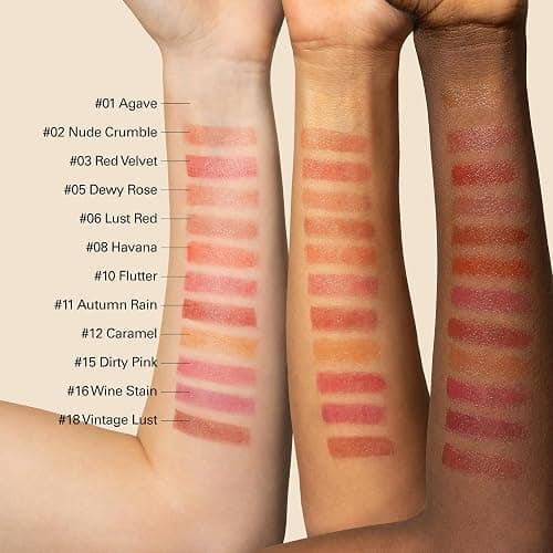 Melixir Vegan Lip Butter #01 Agave(Clear) (+11 more colors), Bee Free, Petrolatum Free, Deep Nourishing Plant-Based Vegan Lip Balm for Dry, Cracked and Chapped Lips thumbnail 7