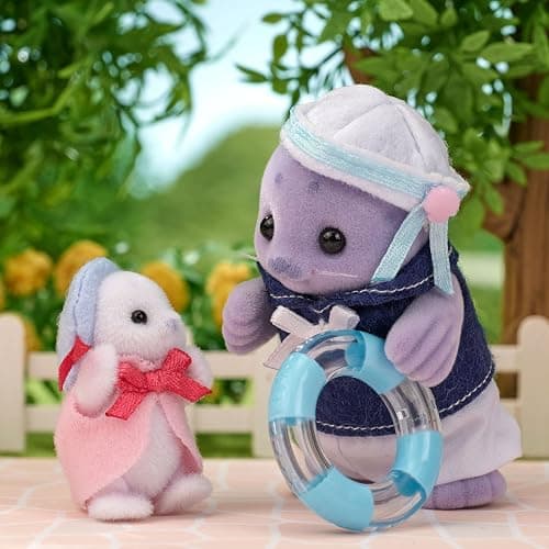 Calico Critters Seal Family - 4 Collectible Figures for Ages 3+ thumbnail 8