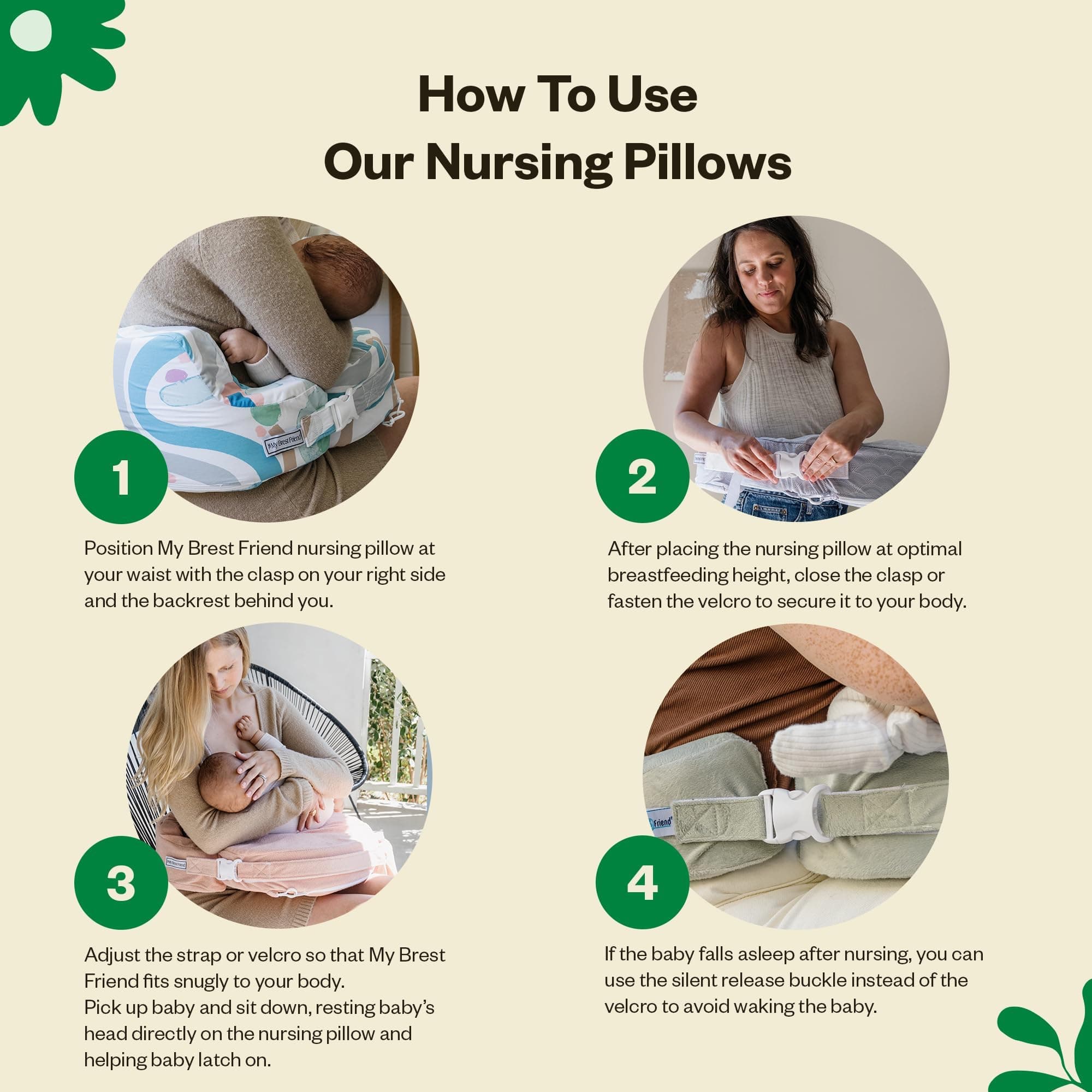 MY BREST FRIEND Deluxe Breastfeeding Pillow, Soft Rose thumbnail 6