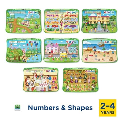 VTech Touch and Learn Activity Desk Deluxe 4-in-1 Pre-Kindergarten Expansion Pack Bundle for Age 2-4 thumbnail 2