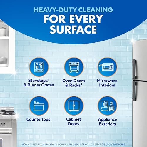 Lysol Pro Kitchen Spray Cleaner and Degreaser, Antibacterial All Purpose Cleaning Spray for Kitchens, Countertops, Ovens, and Appliances, Citrus Scent, 22oz thumbnail 7