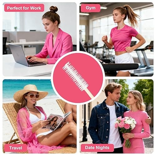 Hair Cactus Fruit 3-in-1 Hair Styling Cream & Flyaway Taming Wand – Sleek Finish, Frizz Control, Edge Smoothing & Hair Shine | Natural Oils Formula | Lightweight, Non-Greasy, Travel Size Styling Stick thumbnail 6