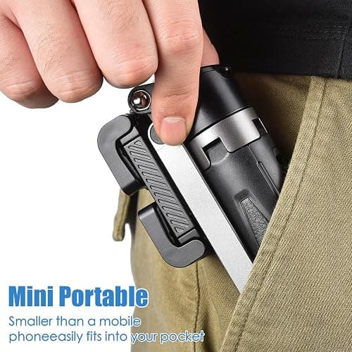 Portable Smartphone Tripod Selfie Stick with Bluetooth Remote Control, Compatible with iPhone/Android, Multi-Functional Foldable Design for Live Streaming, Video Recording, and Photography thumbnail 2