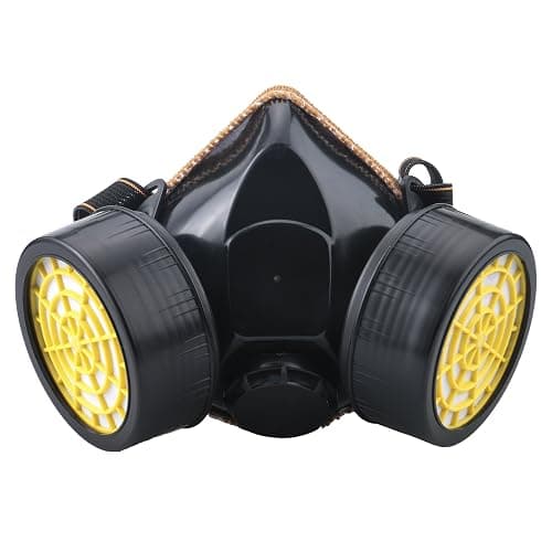 Leeko Anti-dust Spray Chemical Gas Dual Cartridge Respirator Paint Filter Mask with Activated Carbon Box thumbnail 2