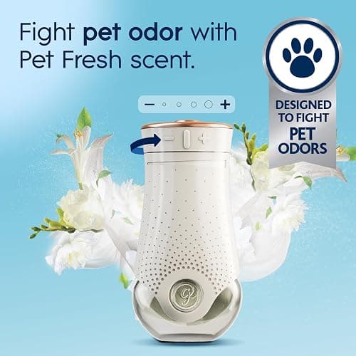Glade PlugIns Refills Air Freshener Starter Kit, Pet Fresh Scent, Scented and Essential Oils for Home and Bathroom, 0.67 Fl Oz, 1 Warmer + 1 Refill thumbnail 3