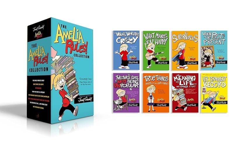 The Amelia Rules! Collection: The Whole World's Crazy; What Makes You Happy; Superheroes; When the Past Is a Present; The Tweenage Guide to Not Being ... . . . and Other Stuff; Her Permanent Record thumbnail 2