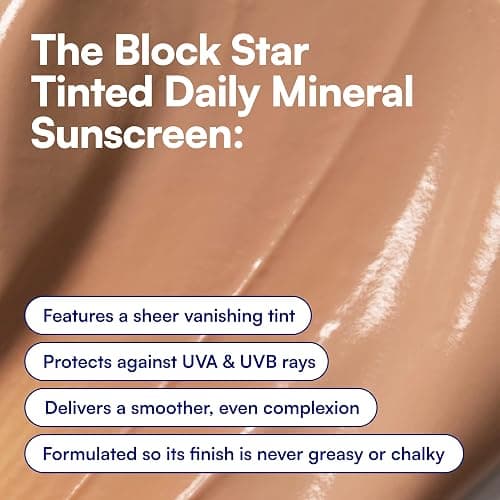 Bliss Block Star Tinted Mineral Face Sunscreen SPF 30 - 1.4 Fl Oz - Radiant thumbnail 3