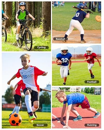 Runhit Youth Boys' Compression Shorts,Boys Performance Athletic Base Layers Underwear Sports Shorts thumbnail 6