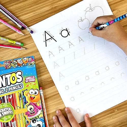 Scentos Scented Pencils for Kids - No. 2 Lead Pencils - Cute Pencil - For Ages 3 and Up - 24 Pack thumbnail 2