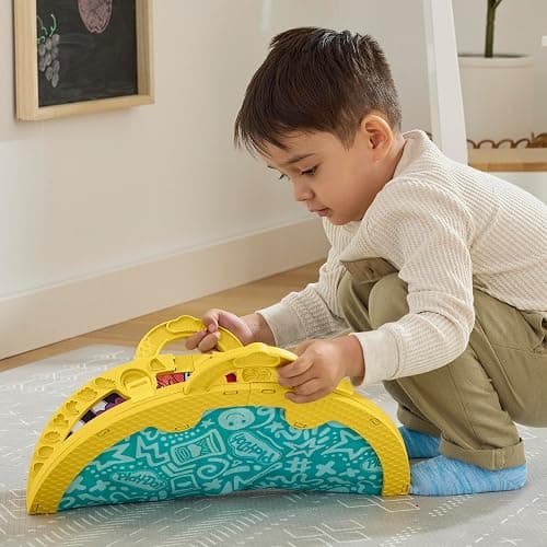 Play-Doh Fold & Go Playmat Starter Set with 19 Accessories, Preschool Toys for 3 Year Old Girls & Boys & Up, Kids Arts & Crafts thumbnail 8