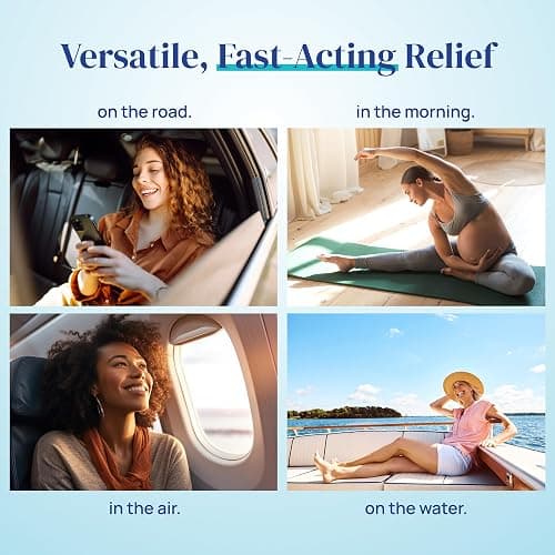 Allclair Nausea Relief Inhaler - Take Control of Motion Sickness, Morning Sickness, Medication, Stress - Fast, Natural, Drug-Free, Non-Drowsy & Portable Travel Essential (2 Inhalers) thumbnail 4