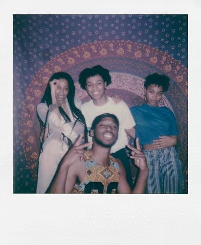 Polaroid Now 3rd Generation I-Type Instant Camera + Film Bundle - Now Black Camera + 16 Color Photos (6560) thumbnail 7