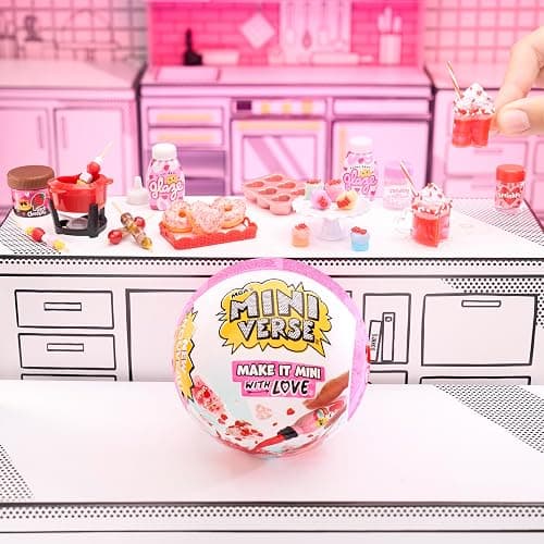 MGA's Miniverse Make It Mini with Love - Mini-Sammlerstücke, Liebling, DIY-Spielset, Basteln mit Harz, Lebensmittel-Nachbildungen, für Sammler & Kinder ab 8 Jahren, Nicht ESSBAR thumbnail 5