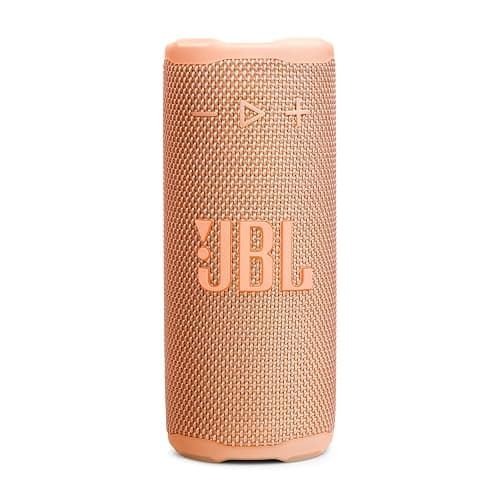 JBL Grip Portable Bluetooth Speaker, Waterproof, Ambient Light - Orange | Up to 14 Hr Playtime, AI Sound Boost, IP68 Waterproof And Dustproof, Drop-Proof, App Control, Ideal For Outdoor And Travel - Image 1