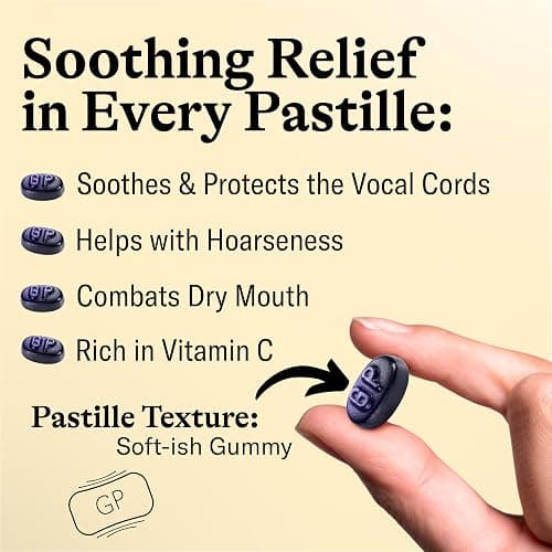 GRETHER'S Pastilles Classic Blackcurrant Natural Remedy Dry Mouth Relief - Soothing Throat & Healthy Voice - Long-Lasting Flavor, Gift for Singers - 1-Pack - 3.75 oz. thumbnail 2