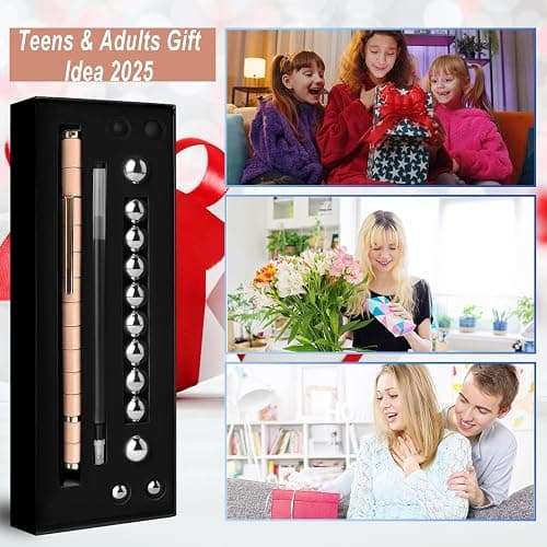 Fidget Gel Pen Teen Girls Gift Ideas - Graduation Gift for Her for High School College Graduates, Cool Birthday Gifts for Daughter Granddaughter Niece, Back to School Stocking Stuffer Valentine Gifts thumbnail 4