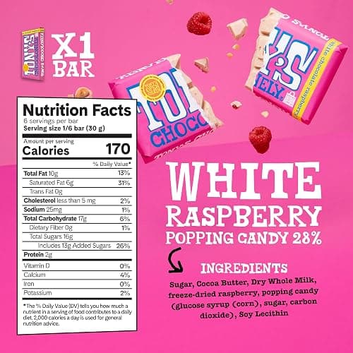 Tony’s Chocolonely Super Duper Milk Chocolate Candy Bar Bundle, Milk & White Chocolate With Sea Salt, Caramel, Pretzel Toffee, Almond, Hazelnut, Made From Quality Fairtrade Cocoa, 6 Bars, 6.35 Oz Each thumbnail 7