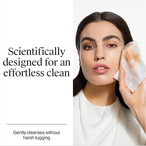 Neutrogena Makeup Remover Wipes Micellar Alcohol-Free Face Towelettes Remove Waterproof Mascara & Oil, Compostable 100% Plant-Based Cloth, Dermatologist & Ophthalmologist Tested, Twin Pack 2 x 25 ct thumbnail 4