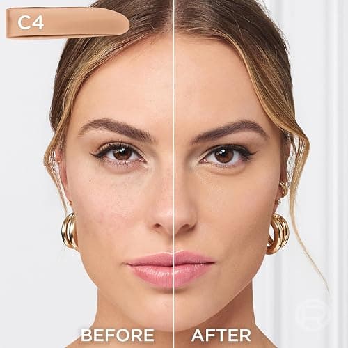 L'Oreal Paris True Match Super-Blendable Foundation, Medium Coverage Liquid Foundation Makeup, C4, Light Medium, 1 Fl Oz thumbnail 4
