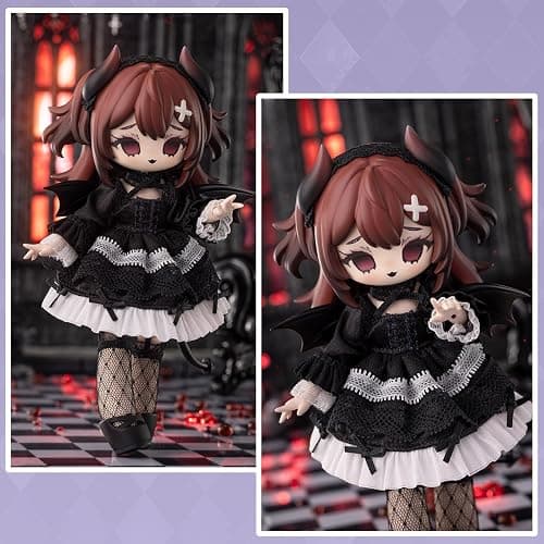BJD Dolls BJD Blind Box 1/12 Ball Jointed Doll Dress Up Dolls Collectible Figures Collection Gift Toys for Party Birthday Ages 15 and Up Costume Included Collectible Figure, Arcane Circuit 1 BOX thumbnail 9