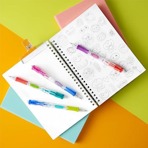 Paper Mate Clearpoint Mechanical Pencil, Break-Resistant, Color Block Edition, HB #2 Lead (0.7mm), 6 Count thumbnail 2