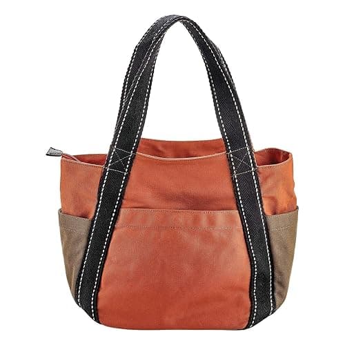 Chala Carryall Zip Tote, Lazzy Cat, Orange thumbnail 2