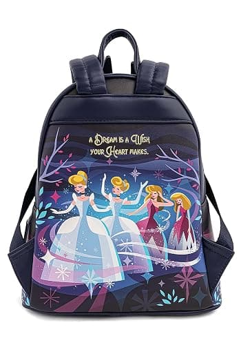 Loungefly Disney Cinderella Castle Series Womens Double Strap Shoulder Bag Purse thumbnail 4