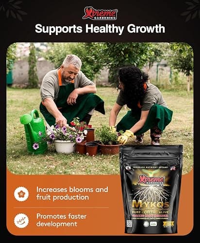 Xtreme Gardening Mykos Mycorrhizae for Plants- Granular Mycorrhizal Fungi Root Inoculant, OMRI Listed Organic Biofertilizer for Stronger Roots & Nutrient Uptake (2.2 lbs) thumbnail 5