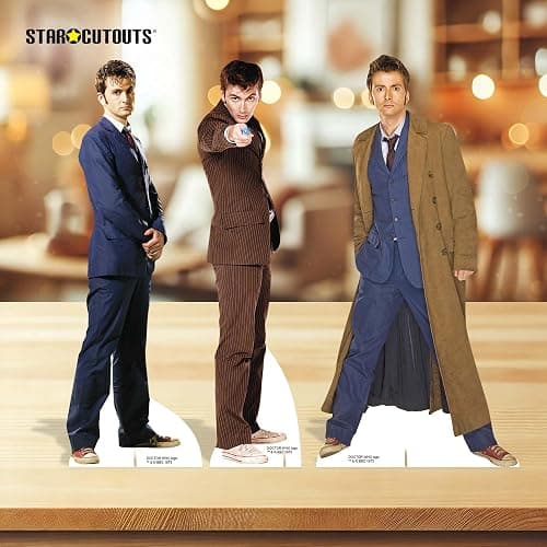 Star Cutouts SC4643 Tenth Doctor Who David Tennant Shelf Top Pack Cardboard Cut Out Height 31cm - Ideal for Fans & Gifts thumbnail 5