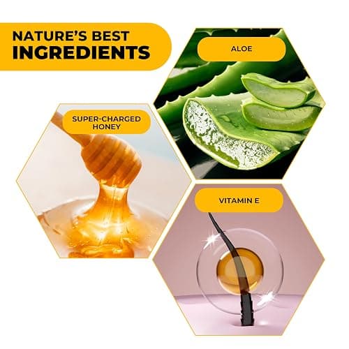 The Doux Curl Cream for Curly Hair with Honey, Aloe & Keratin – Curl Defining Custard for Frizz Control, Moisture & Shine Bee Girl Honey Custard for Natural Hair thumbnail 5