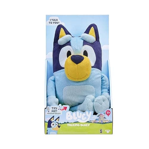 Bluey Talking Plush Toy, 13” Bluey Toys Plush Stuffed Animal, Singing Dog Toys for Kids with 9 Different Phrases, Musical Talk Back Toy Gift for Kids - Bluey thumbnail 11