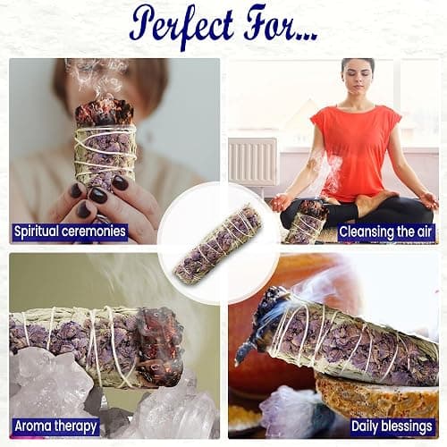 Lavender w/ white sage cleansing incense  thumbnail 7