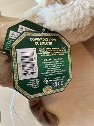 The Noble Collection Wicked Cowardly Lion Cub Plush thumbnail 2