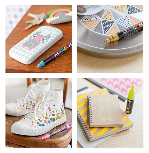 POSCA Set 8 MARQUEURS PC3M Pochette Pastel thumbnail 3
